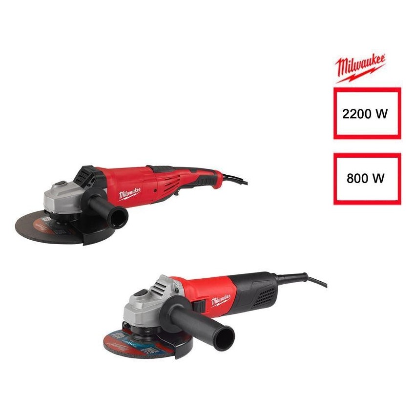 AG 800 & AG 22 SET Γωνιακών Τροχών 800 W & 2200 W