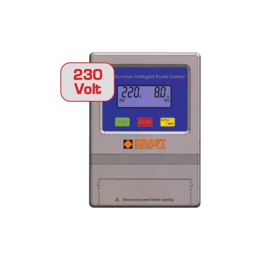 63589 Ηλεκτρονικός πίνακας Ελέγχου  4" 230V με LCD οθόνη
