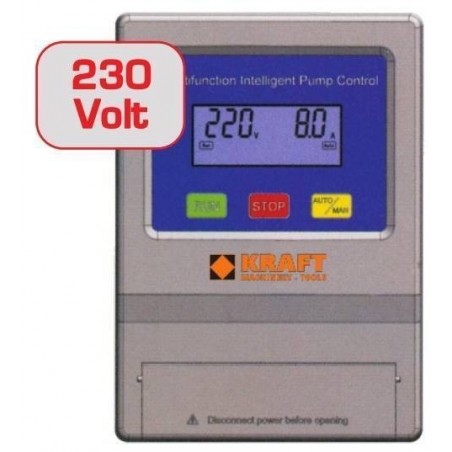 63589 Ηλεκτρονικός πίνακας Ελέγχου  4" 230V με LCD οθόνη