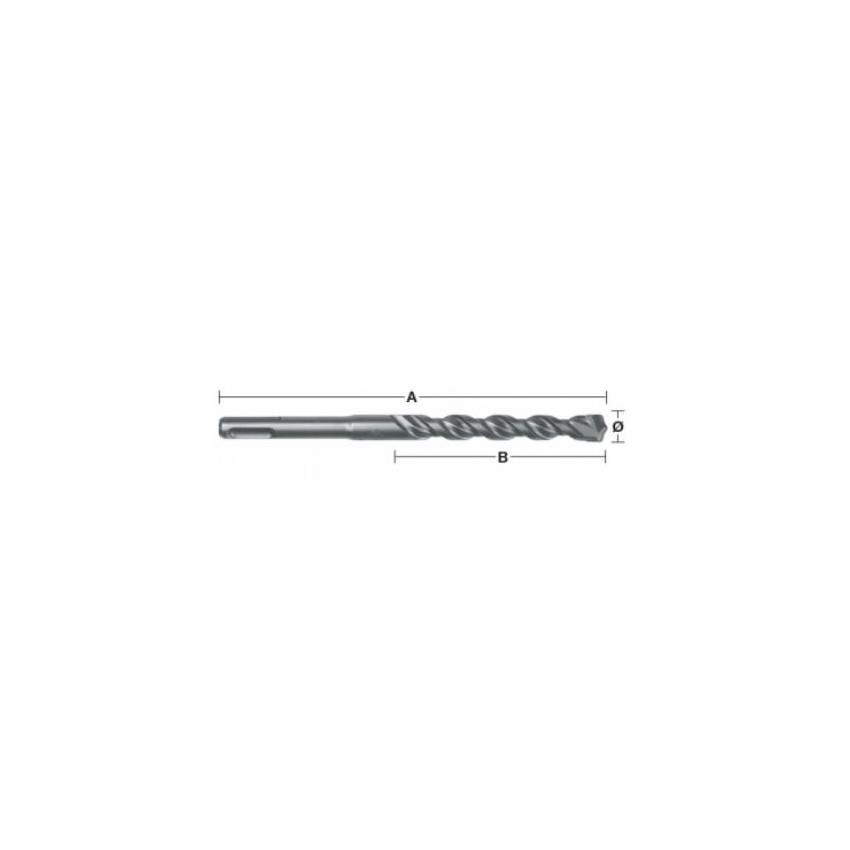 4932371711 Τρυπάνι SDS-Plus 2 Κοπών - 10 τεμ. Ø 14 mm, 260 mm