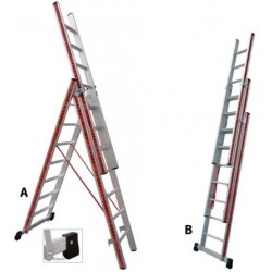 800310 Σκάλα Αλουμινίου Επαγγελματικής χρήσης 3x10