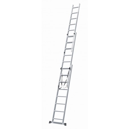 SSS8 Σκάλα Αλουμινίου Τριπλή Επεκτεινόμενη (3x8)