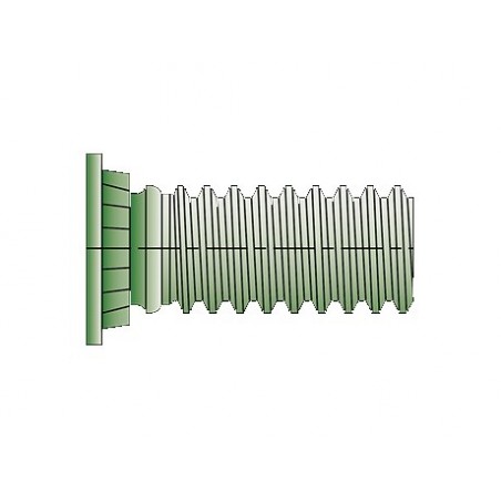 Flush Head Stud - FH4 Stainless Steel A4