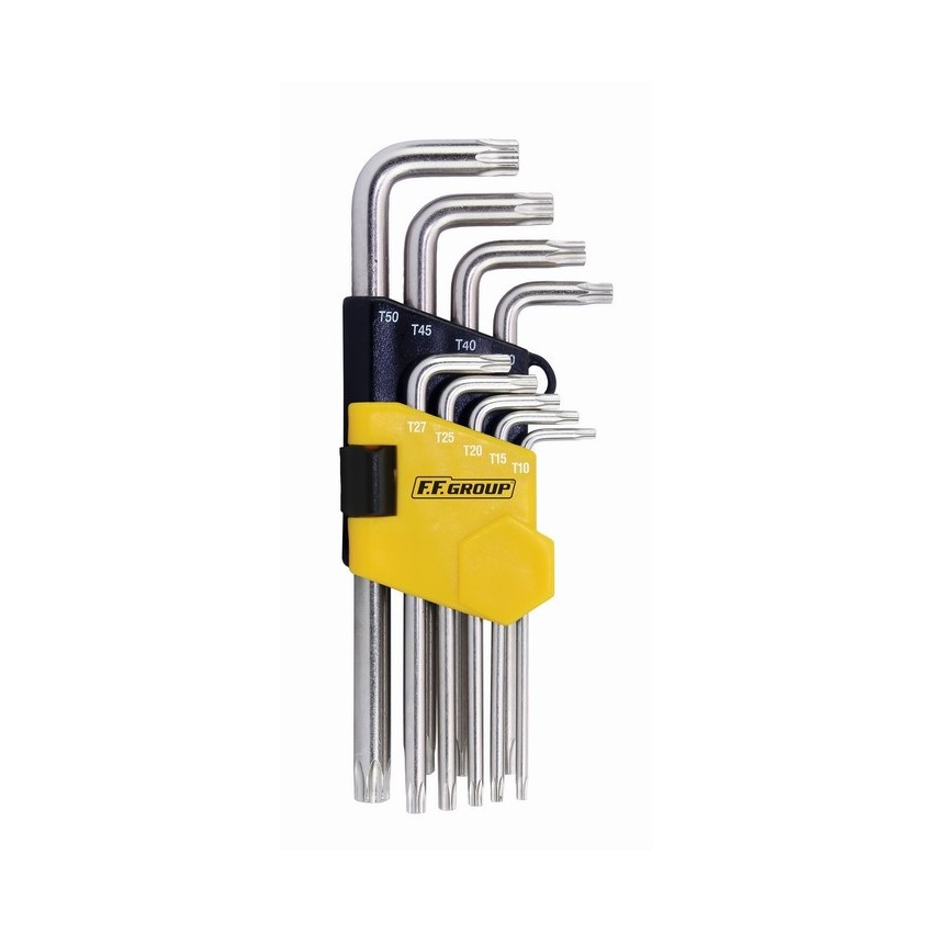 Torx Με Τρύπα Long Σετ 9 Τεμαχίων