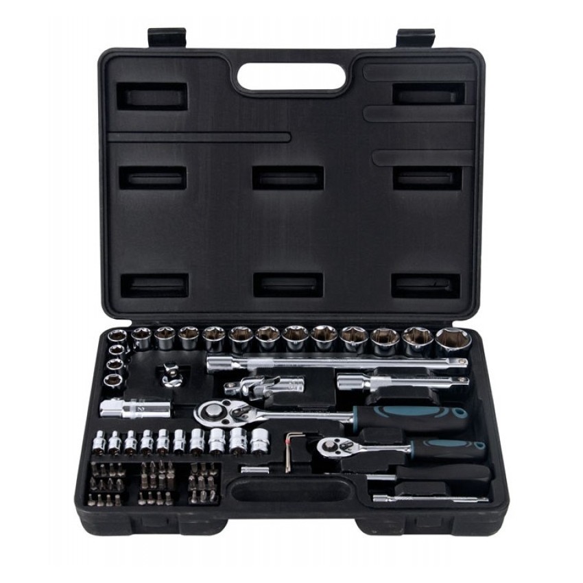 BHT5150 Καρυδάκια 1/2'' και 1/4'' Με Καστάνια Και Προέκταση 73τμχ