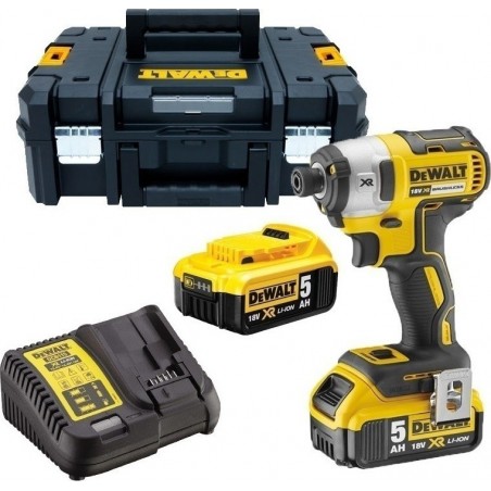 DCF887P2-QW Κατσαβίδι Παλμικό Κόμπακτ 400 W  DW 2 XR LI-ION 5.0A "BL" 18V
