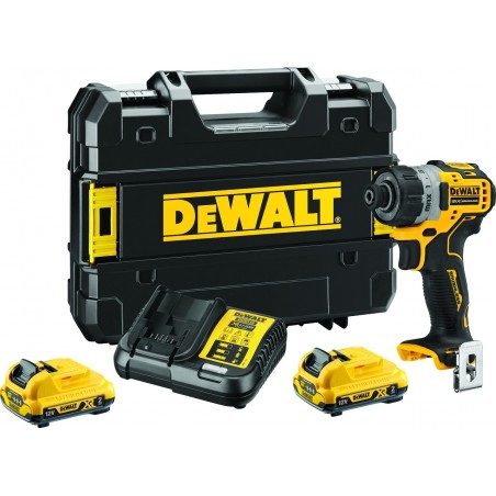 DCF601D2-QW Κατσαβίδι Μπαταρίας 12V 2x2Ah