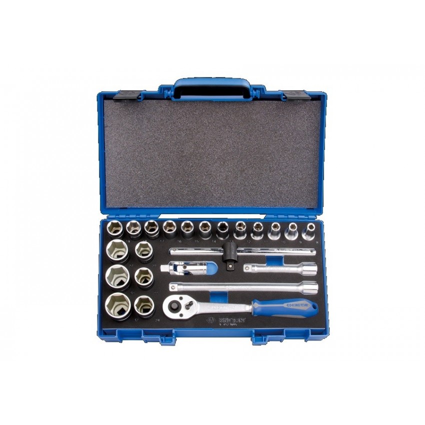 4523MRV01 Σετ σε Πλαστική Κασετίνα 23 Τεμαχίων 1/2"