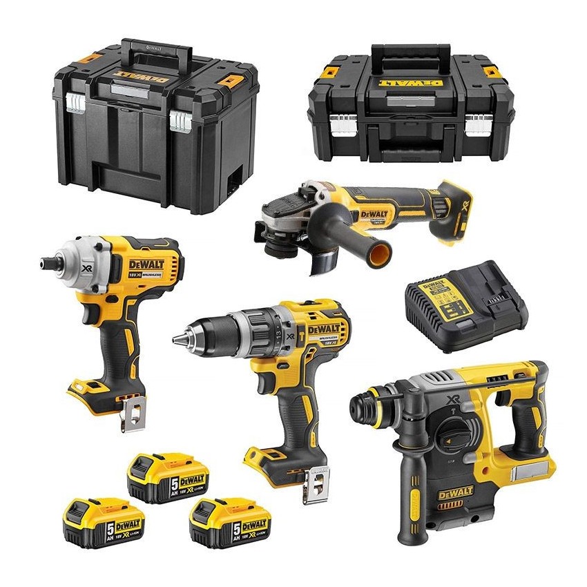 DCK428P3T-QW 18V XR BRUSHLESS Σετ Εργαλείων Μπαταρίας