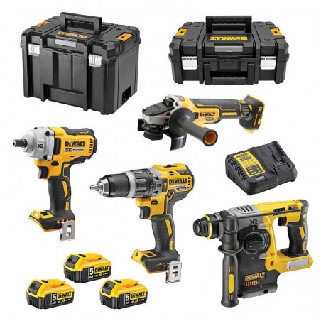 DCK428P3T-QW 18V XR BRUSHLESS Σετ Εργαλείων Μπαταρίας