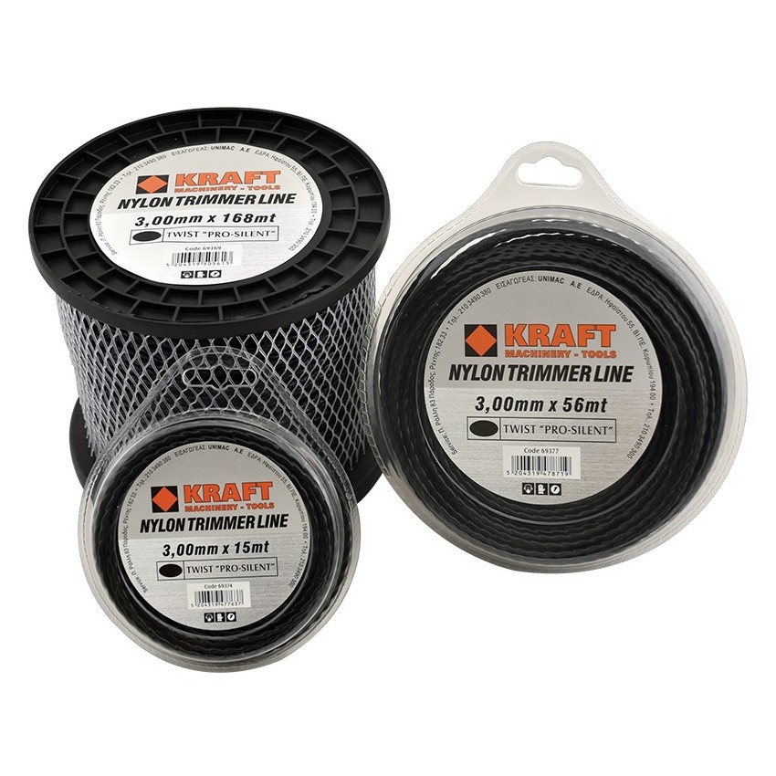 TWIST “PRO SILENT” Νήμα Κοπής 4.00mm, 114m