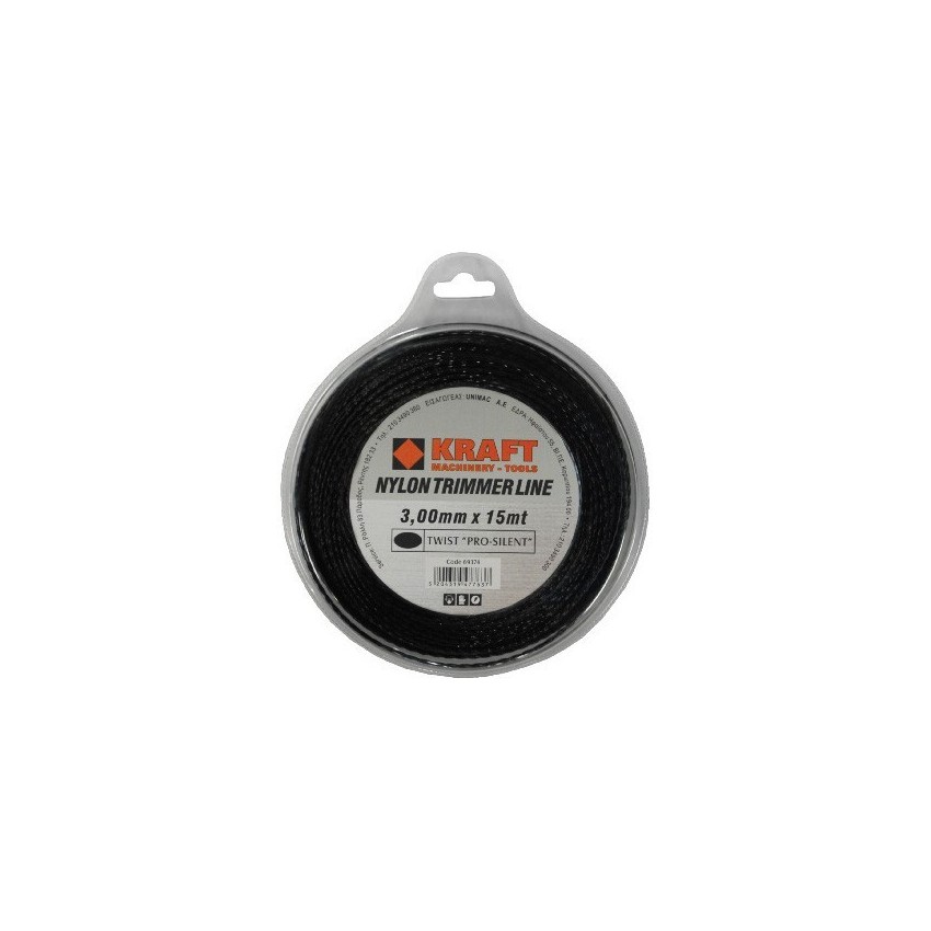 TWIST “PRO SILENT” Νήμα Κοπής 2,40mm, 87m (450gr)