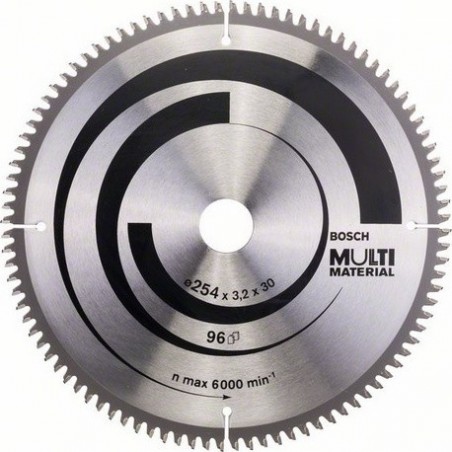2608640451 Πριονόδισκος Multi Material 254x30mm