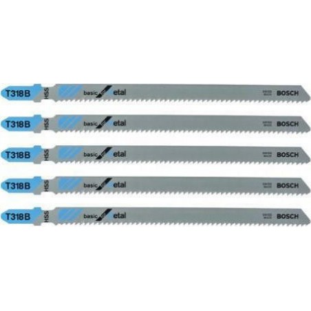 T318B Πριονόλαμα Σέγας Basic for Metal Σετ 5 τμχ