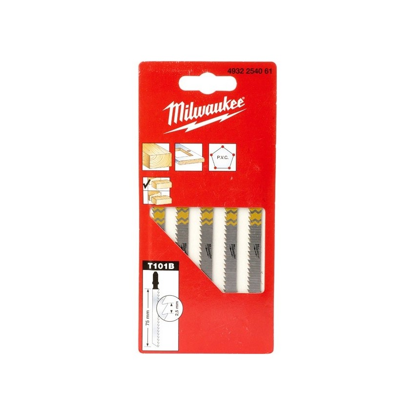 T101B Πριονολάμα Ξύλου 75mm Σετ 5 Τεμαχίων