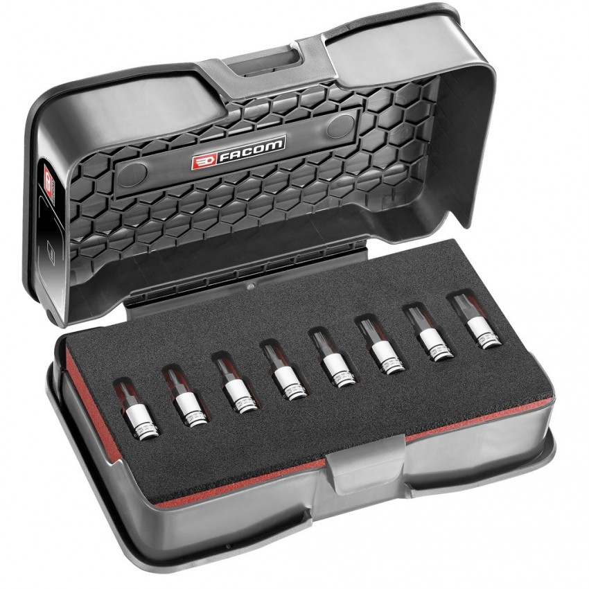 RTM.J8MGRPPB Σετ Μύτες Εξάγωνες OGV GRIP 1/4" 2-8mm 8 τμχ