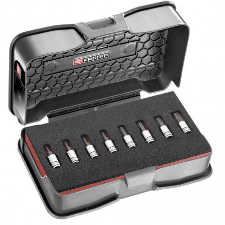 RTM.J8MGRPPB Σετ Μύτες Εξάγωνες OGV GRIP 1/4" 2-8mm 8 τμχ