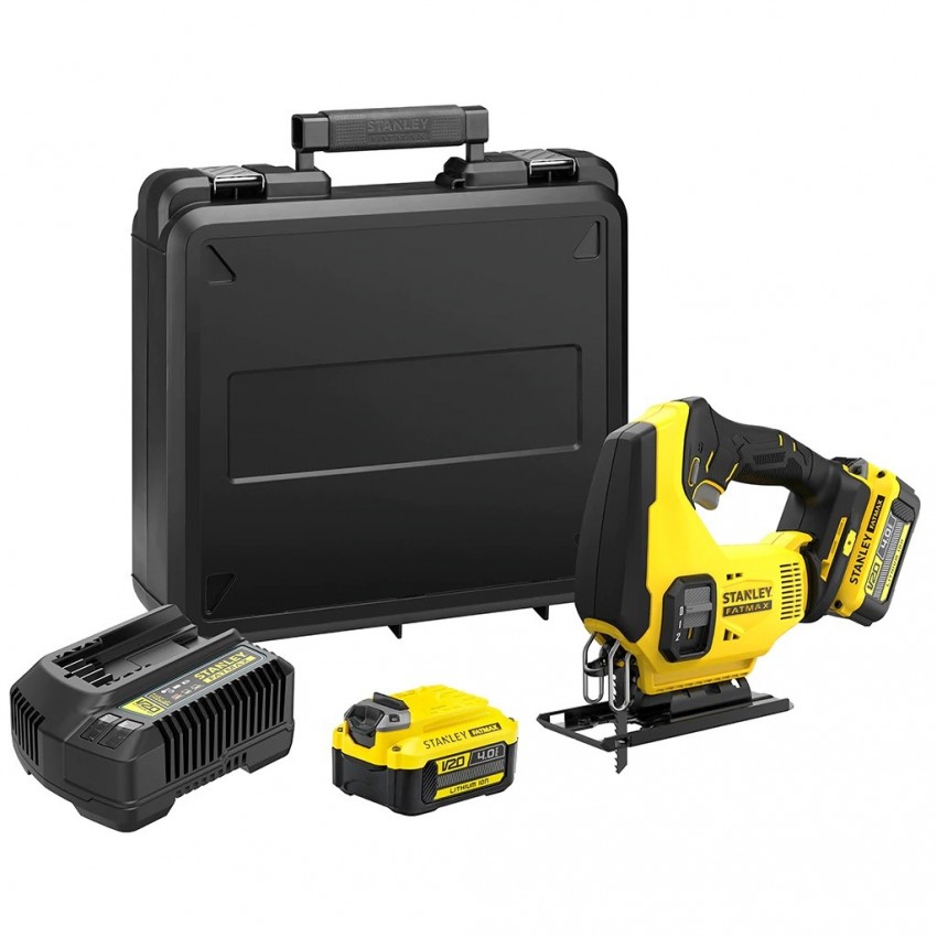 SFMCS600M2K-QW FATMAX® V20 18V Σέγα Με Εκκρεμή Κίνηση (2x4.0Ah)