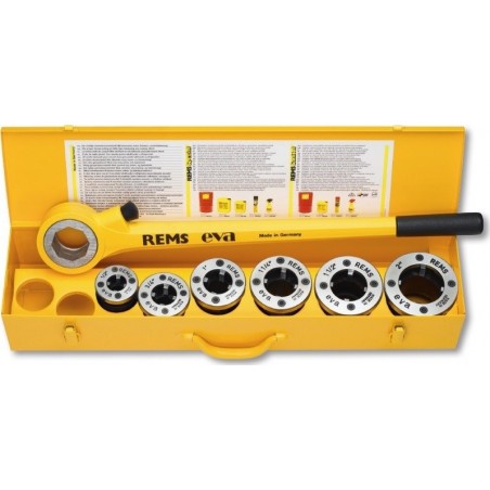 520017 Eva Set R 1/2 - 3/4 - 1 - 1 1/4- 1 1/2- 2 Χειροκίνητος Σπειροτόμος