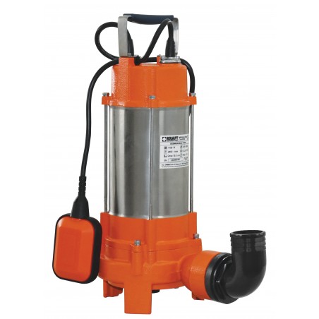 63559 Αντλία Λυμάτων Inox με Κοπτήρα 1100W