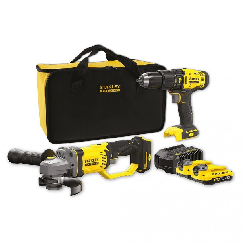 SFMCK471D2S-QW FATMAX® V20 COMBO Σετ Εργαλείων Μπαταρίας 18V (2x2.0Ah)