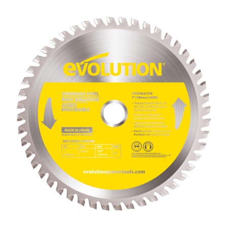 S180TCT-48CS Stainless Blade Δίσκος Κοπής Ανοξείδωτου Χάλυβα 180mm