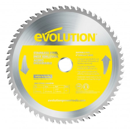 S230TCT-60CS Stainless Blade Δίσκος Κοπής Ανοξείδωτου Χάλυβα 230mm