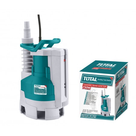 TWP87503 Υποβρύχια Αντλία Ακαθάρτων Υδάτων 750W με Εσωτερικό Φλοτέρ