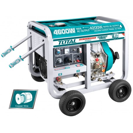 TP446001 Ηλεκτρογεννήτρια Πετρελαίου 9Hp 418cc με Ηλεκτροκόλληση 180Α