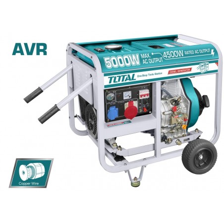 TP450003 Ηλεκτρογεννήτρια Diesel Τριφασική 4500W