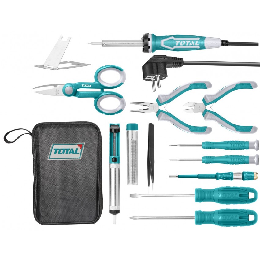 TKTTSK0132 Κασετίνα Εργαλείων Τηλεπικοινωνιών 13τμχ