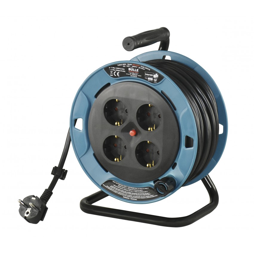 607016 Μπαλαντέζα Καρούλι 4 Θέσεων με Καλώδιο 15m 3x1.5mm