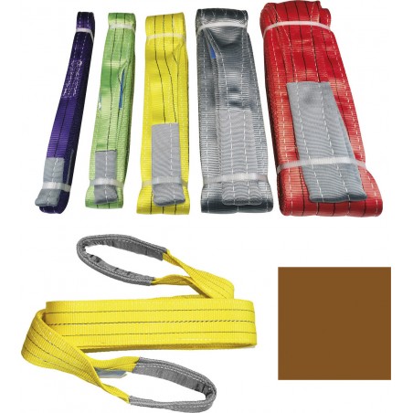 630047 Ιμάντας Ανύψωσης Φορτίου (Σαμπάνι) 6ton 3mx180mm