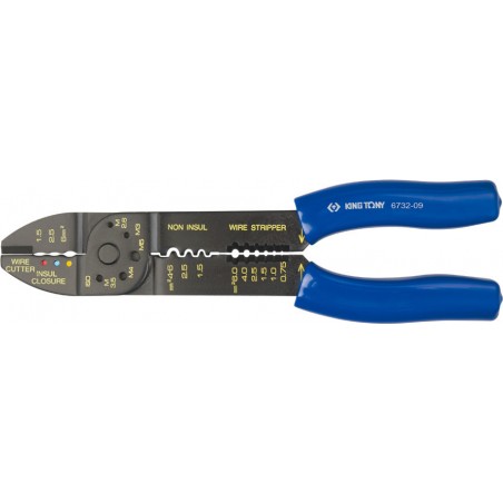 6732-09 Γδάρτης κόφτης 1,5 - 6 Πρέσα Καλωδίων Γκρίπ