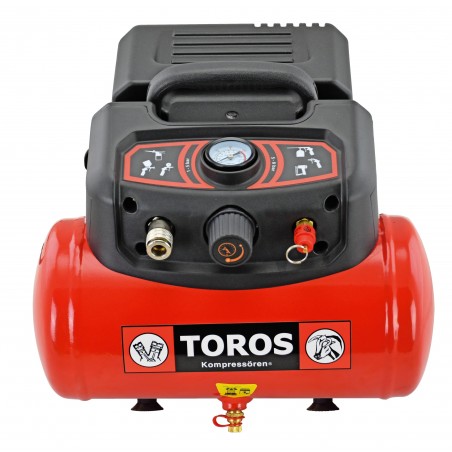 602036 Αεροσυμπιεστής Oil Free 6Lt, 1.5HP, 230V