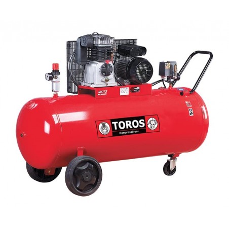 MK113-200-3M Αεροσυμπιεστής Μονοφασικός 200Lt