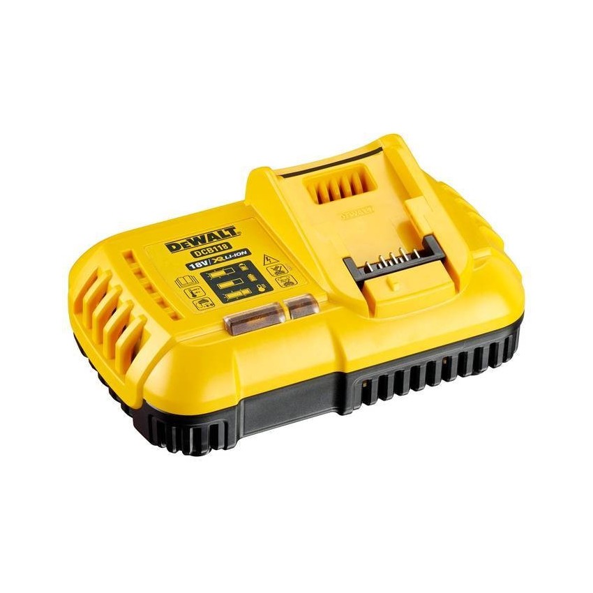 DCB118-QW Ταχυφορτιστής XR FLEXVOLT 1.5-4.0A-10.8/14.4/18/54V DW