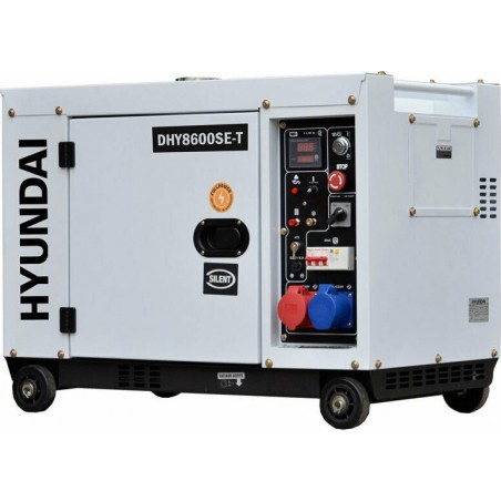 DHY8600SE-T Γεννήτρια Πετρελαίου με Μίζα 8kVA