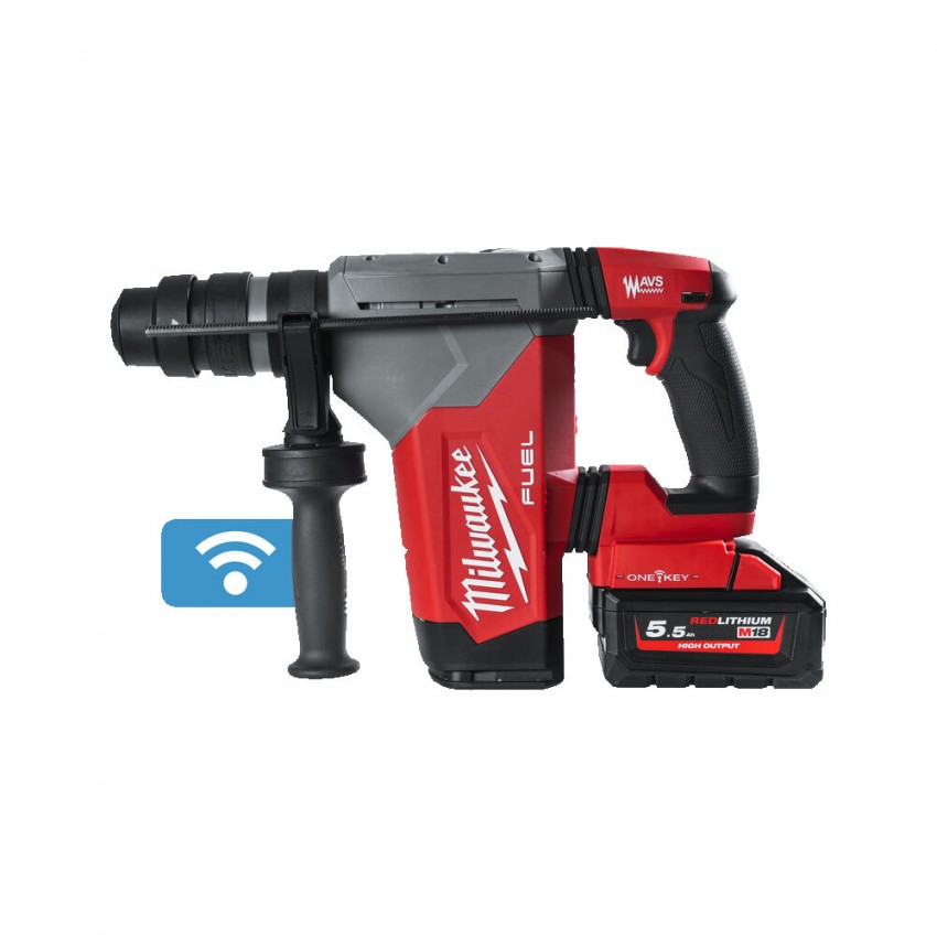 M18 FUEL™ ONEFHPX-552X Περιστροφικό Σκαπτικό Πιστολέτο SDS-PLUS 4 Λειτουργειών (2x5.5Ah)