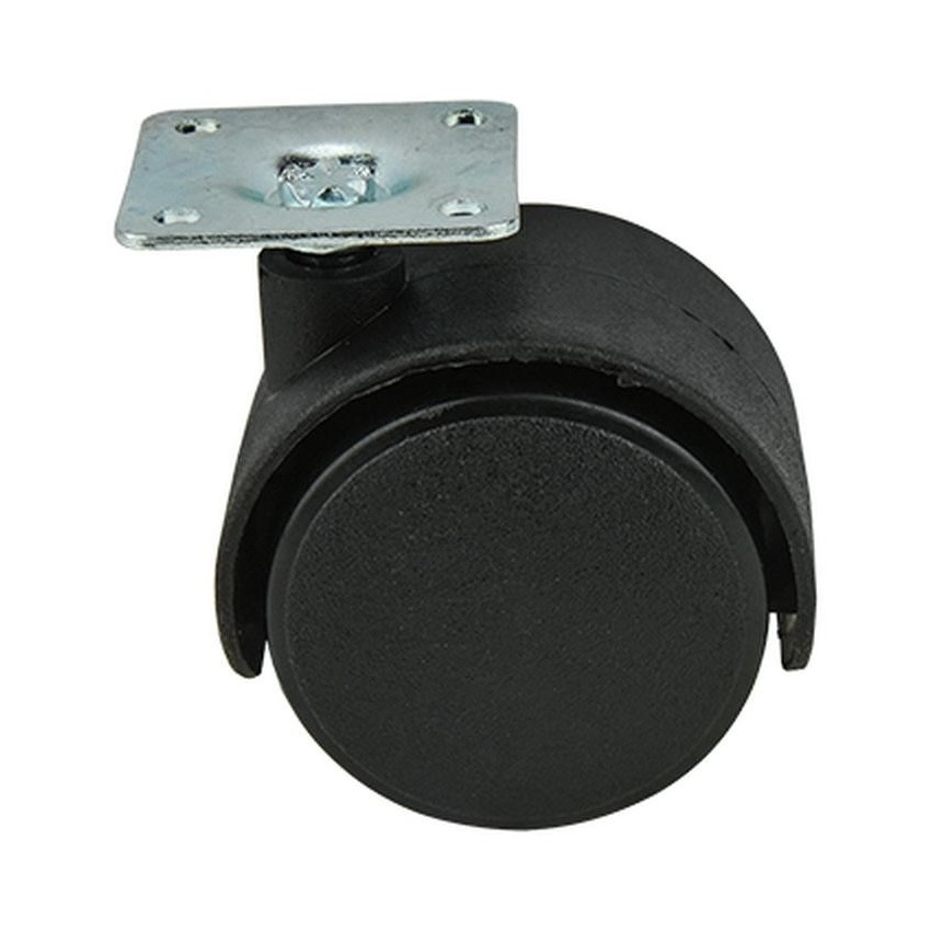 41724 Ρόδα Επίπλου Νάυλον ∅40mm Χωρίς Φρένο 38x38x55mm