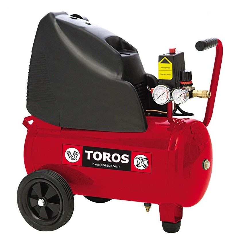 Αεροσυμπιεστής Oil Free 24Lt/2Hp