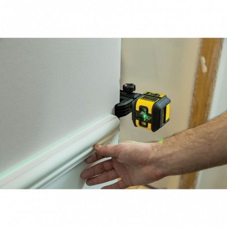STHT77592-1 Αλφάδι Laser Σταυρού Cross 90 Πράσινης Δέσμης