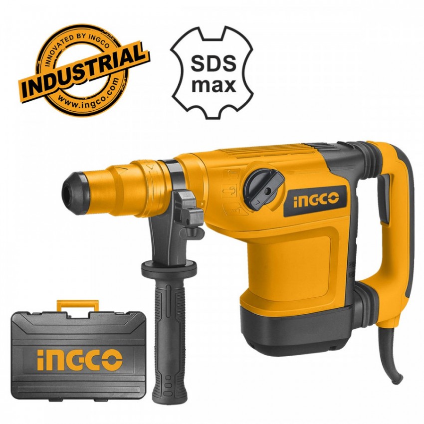 RH1200428 Πιστολέτο Περιστροφικό Κρουστικό SDS-Max 1200W