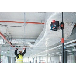 GLL 3-80 C Γραμμικό Laser 3 Κόκκινων Ακτίνων