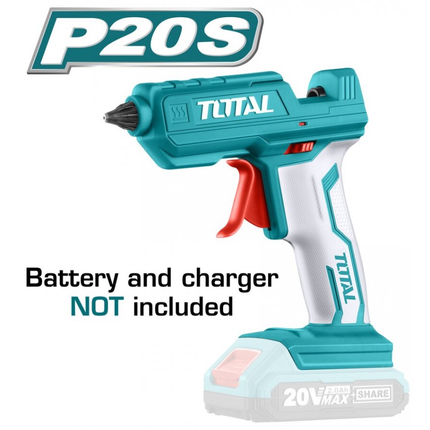 TGGLI2001 Πιστόλι Κόλλας Μπαταρίας 20V (Solo)