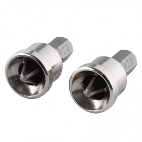 1344000 Σετ Μύτες Pozidriv 25mm με Στοπ Βάθους - 2 Τεμάχια