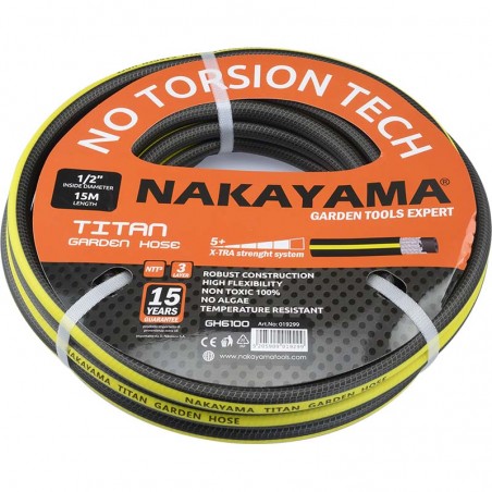 GH6600 Λάστιχο Titan 3 Επιστρώσεις 5/8'' 50m