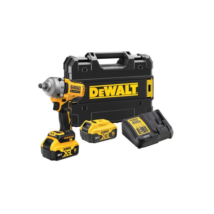 DCF891P2T-QW Μπουλονόκλειδο Μπαταρίας 1/2" 18V (2x5.0Ah)