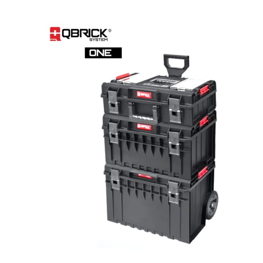 SET ONE Εργαλειοφόρος Τροχήλατος 3 Τεμαχίων