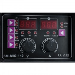 S-MINI MIG-140A Ηλεκτροκόλληση Inverter MIG-MAG-FLUX / MMA / LIFT TIG
